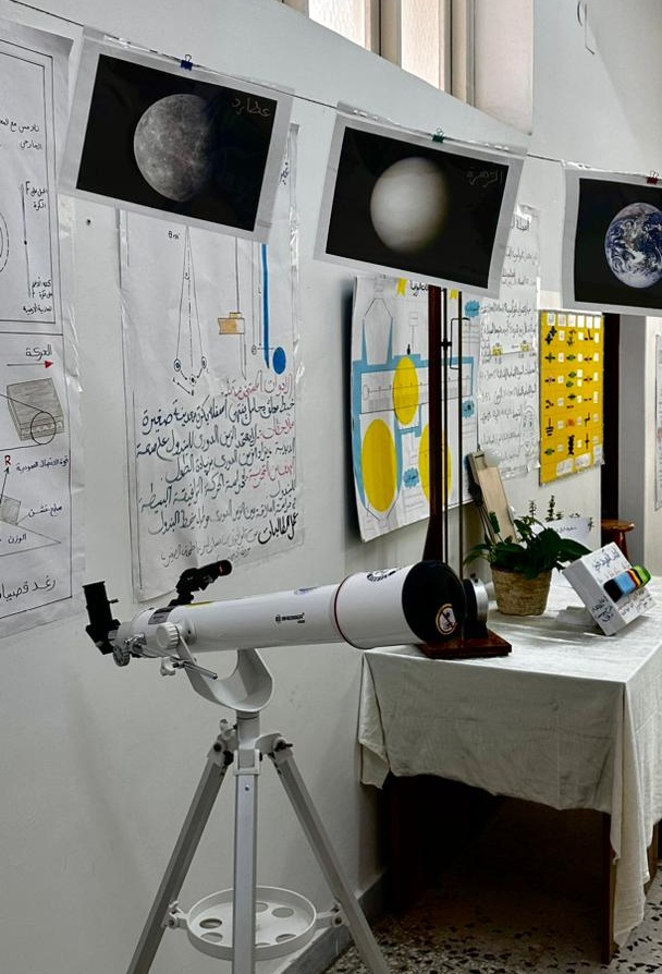 مشاركة كلية العلوم في المعرض العلمي بمدرسة مصراتة الثانوية بنات