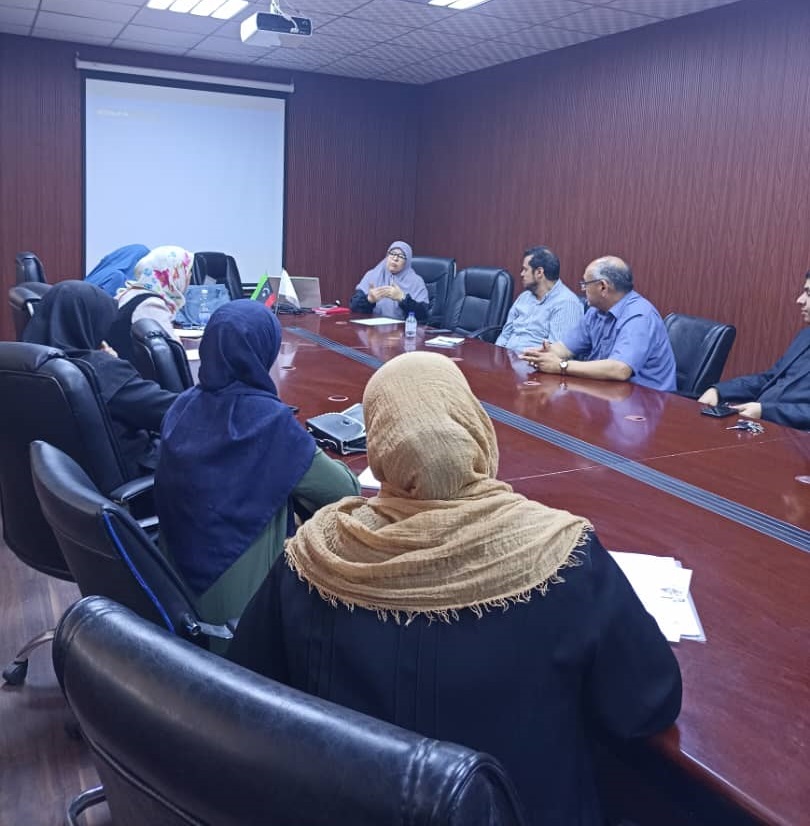 الاجتماع الأول للجنة إعداد الخطة البحثية لكلية العلوم- جامعة مصراتة