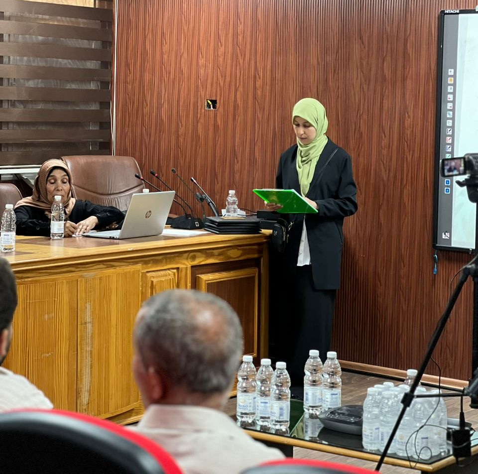 حوارية بعنوان " قضايا البيئة الليبية "