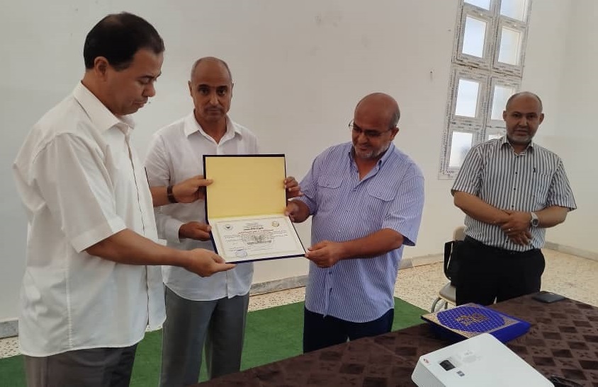 دورة تدريبية في مجال "تعزيز الأمن والسلامة الكيميائية بالمعامل المدرسية "